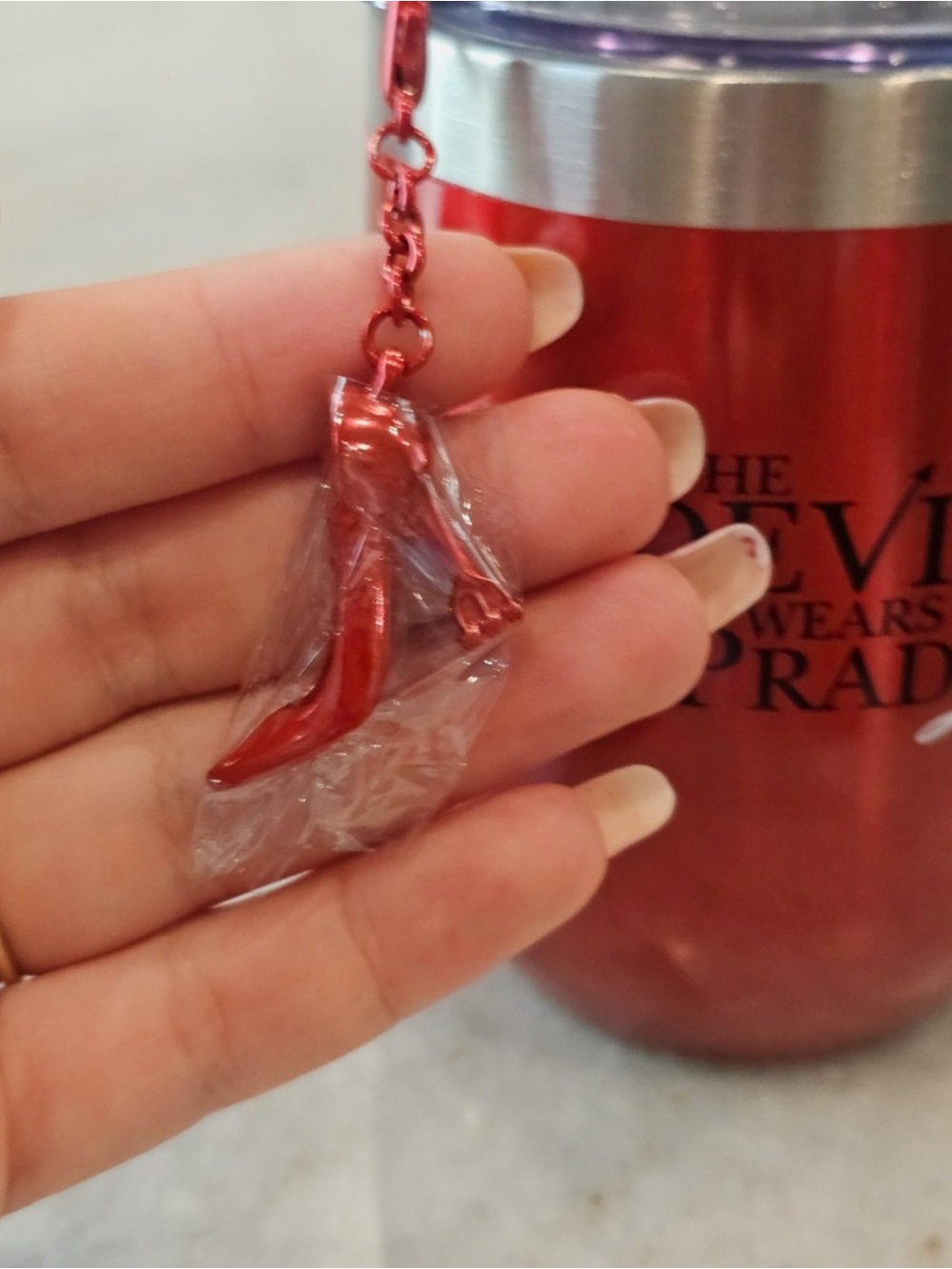 The Devil Wears Prada 2 Red & Black Insulated Tumbler NWT - Picture 2 of 6